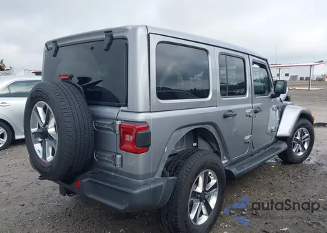 2018 Jeep Wrangler Unlimited Sahara z USA, uszkodzony, nr VIN 1C4HJXEN5JW302458
